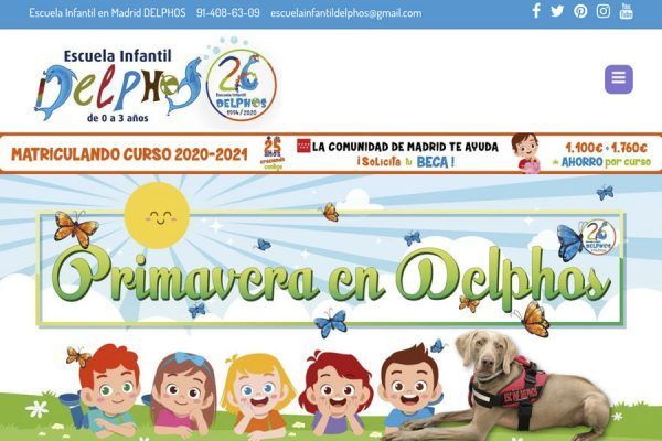 Diseño web escuelas infantiles