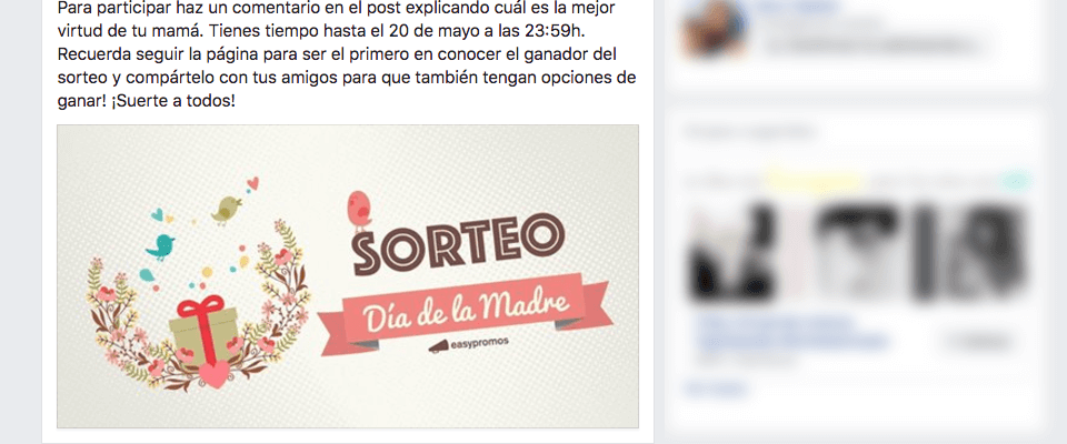 concursos y sorteos online en facebook