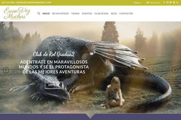 Diseño web Librerías